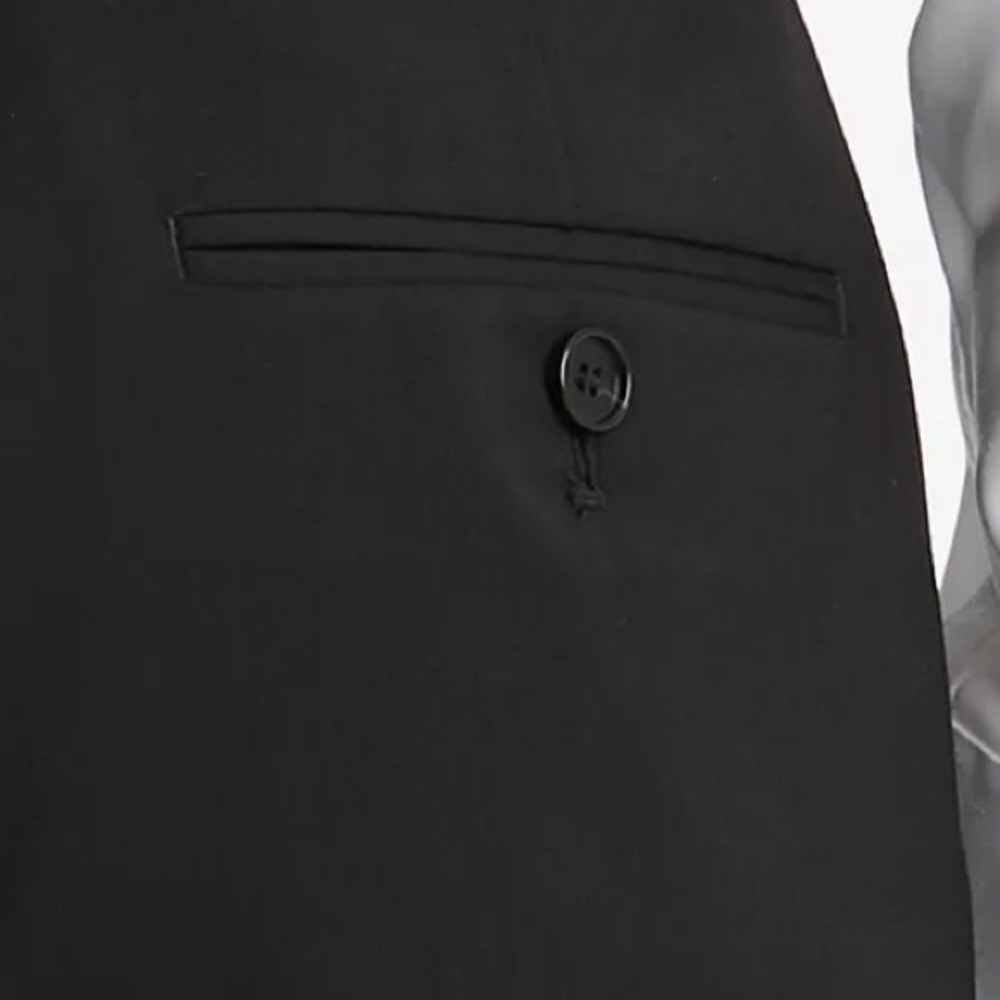 Tommy Hilfiger Men's Modern-Fit TH Flex Stretch Suit Pants in Charcoal 30W * 30L - Picture 7 of 15